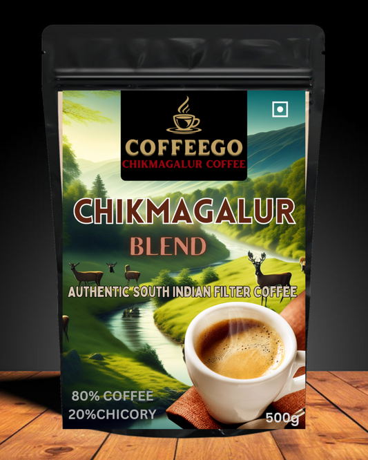 CHIKMAGALUR BLEND FILTER COFFEE(80% PREMIUM COFFEE,20%CHICORY), CoffeeGo Coffee