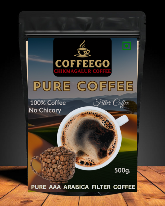 PURE COFFEE, ARABICA AAA BEANS FILTER COFFEE, CoffeeGo Coffee